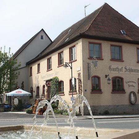 Schwarzer Adler - Hotel Garni Ipsheim Dış mekan fotoğraf